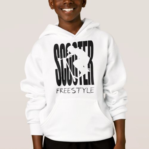 Freestyle scooter stunts hoodie