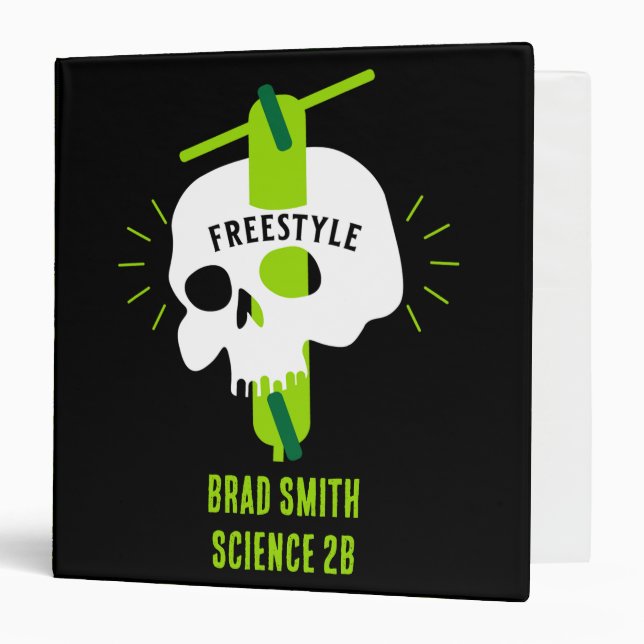 Freestyle Scooters 3 Ring Binder (Front/Inside)