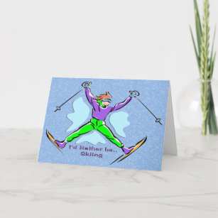 Freestyle Skier Card