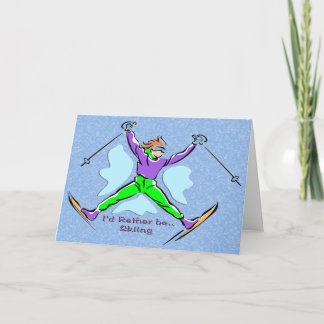 Freestyle Skier Card