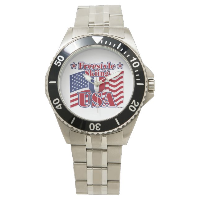 Freestyle Skiing USA Watch (Front)