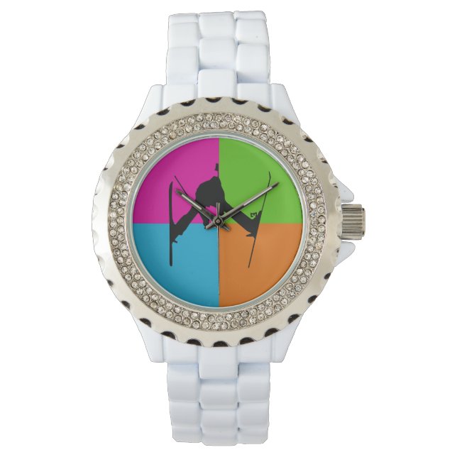 freestyle skiing watch (Front)