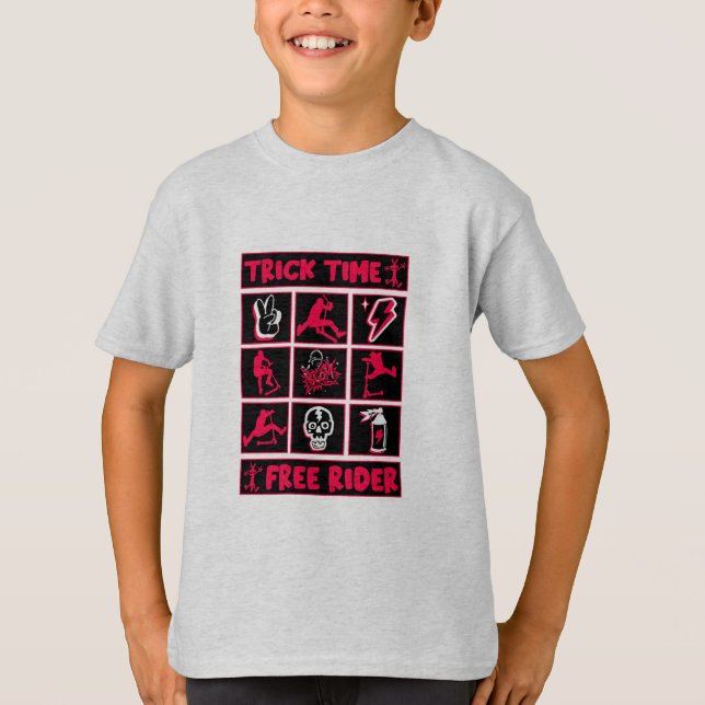 Freestyle Trick Scooter T-Shirt (Front)