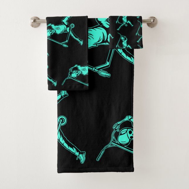Freestyle Trick Scooters Bath Towel Set (Insitu)