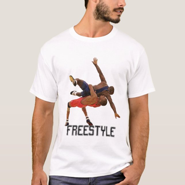 Freestyle Wrestling T-Shirt (Front)