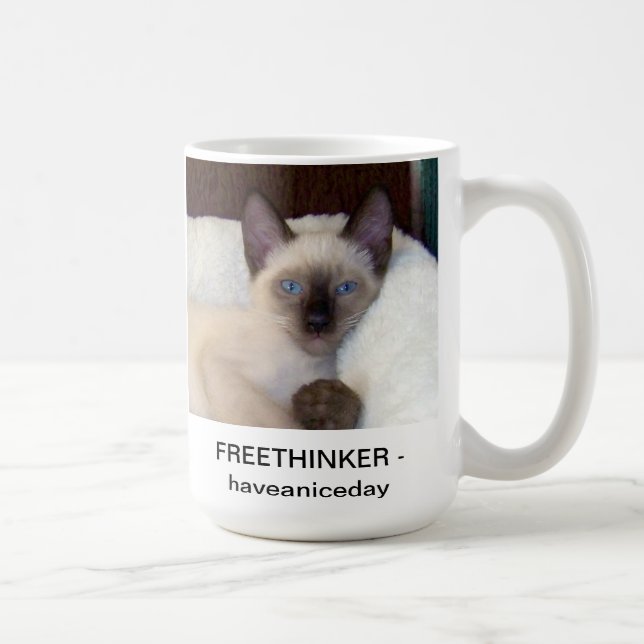 Freethinker Coffee Mug (Right)
