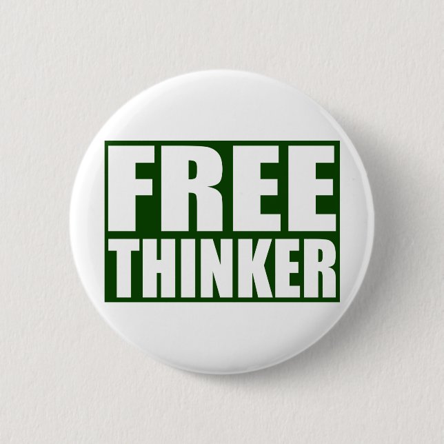 Freethinker Pinback Button (Front)