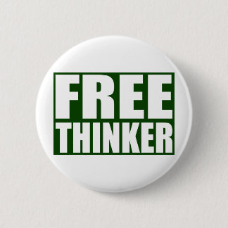 Freethinker Pinback Button
