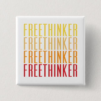 Freethinker Pinback Button