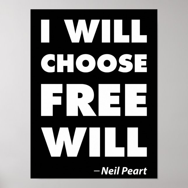 Freewill Poster (Front)