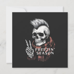 Freezin' Season Holiday Card