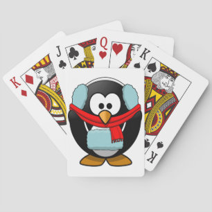 Freezing Penguin Playing Cards