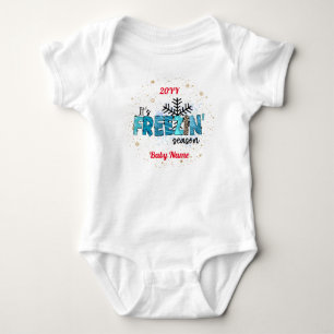 Freezing Season Customize Baby Bodysuit