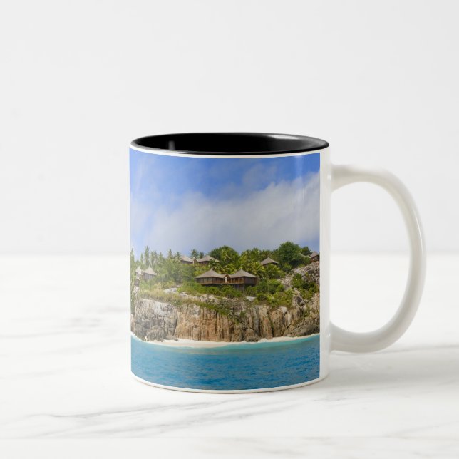 Fregate Island Resort (PR) Two-Tone Coffee Mug (Right)