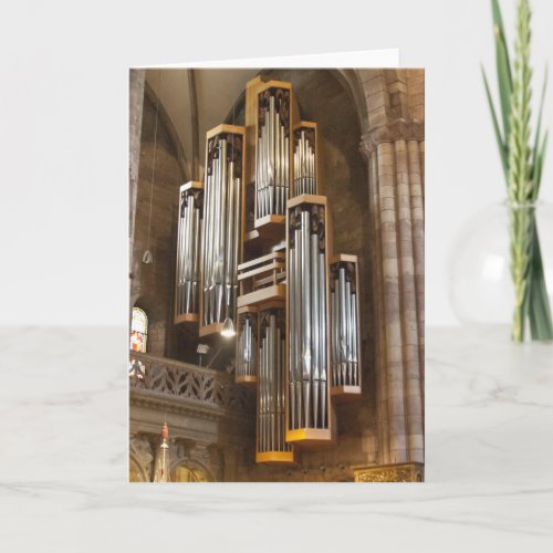 Freiburg Cathedral organ Card