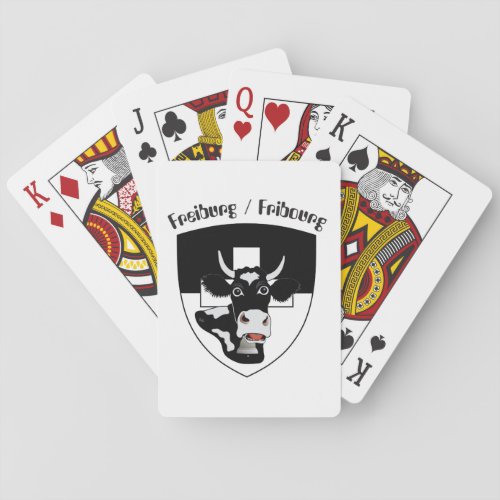 Freiburg  Fribourg Poker Cards