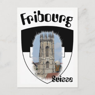 Freiburg / Fribourg postcard