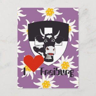 Freiburg / Fribourg Switzerland Suisse postcard
