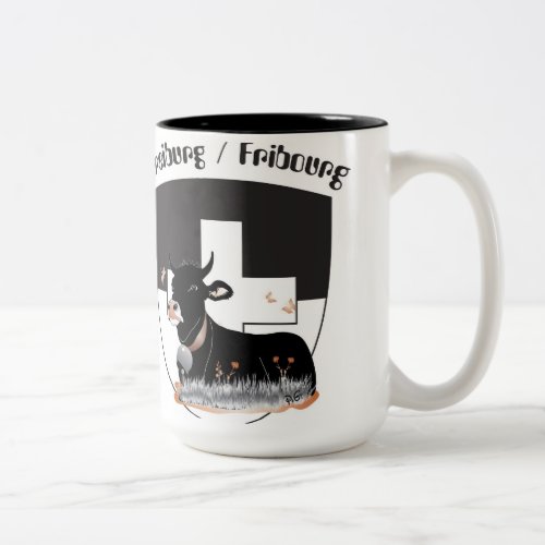 FreiburgFribourg Tasse Two_Tone Coffee Mug