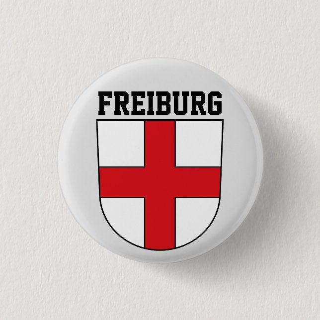 Freiburg im Breisgau coat of arms - GERMANY Button (Front)