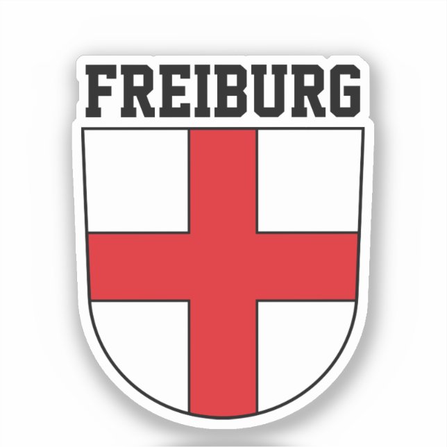 Freiburg im Breisgau coat of arms - GERMANY Sticker (Front)