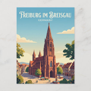 Freiburg im Breisgau Germany Postcard