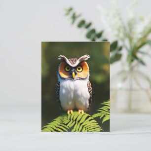 Freida The Screech Owl, Postcard