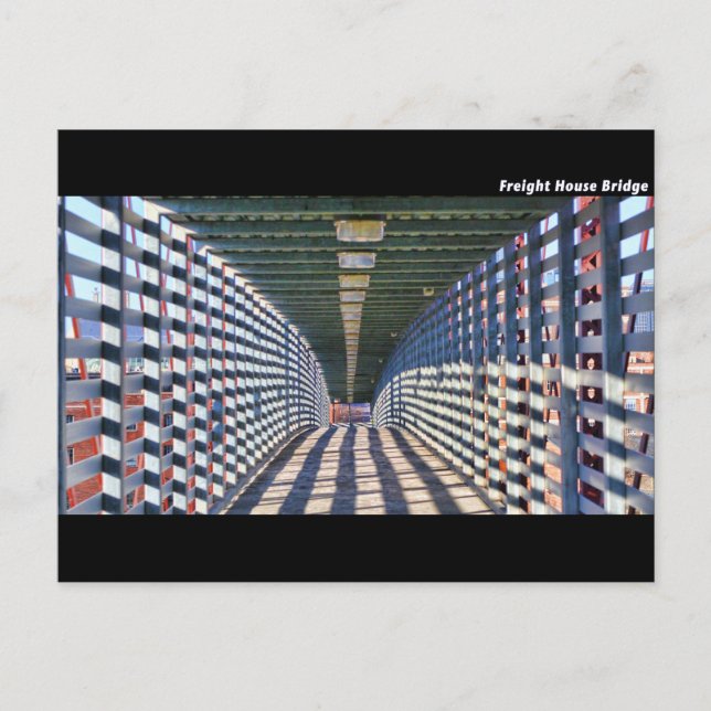 Freight House Bridge Postcard (Front)