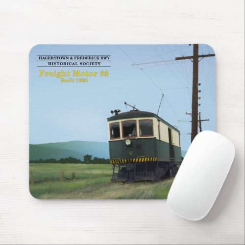 Freight Motor 5 Mousepad