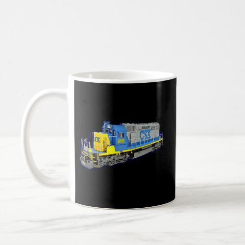 Freight Train Csx Engine Coffee Mug