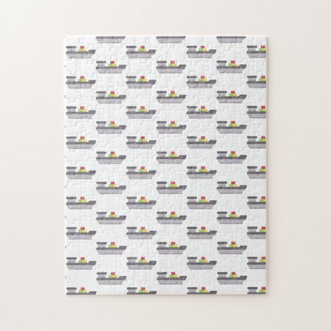 freighter jigsaw puzzle (Vertical)