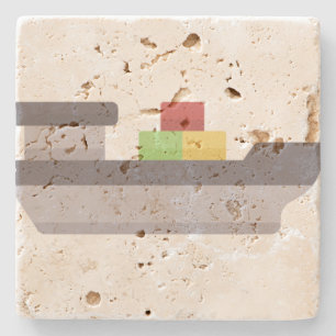 freighter stone coaster