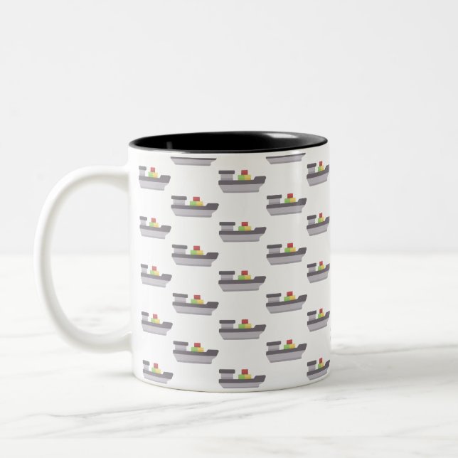 freighter Two-Tone coffee mug (Left)