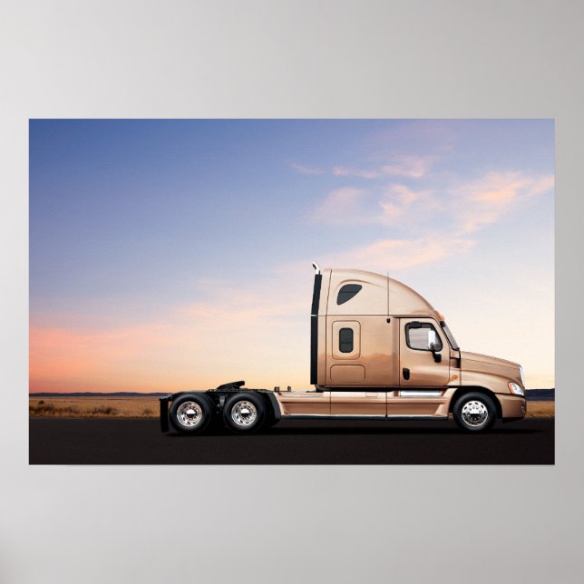 Freightliner Cascadia #8 Poster (Front)