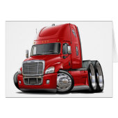 Freightliner Cascadia Red Truck (Front Horizontal)