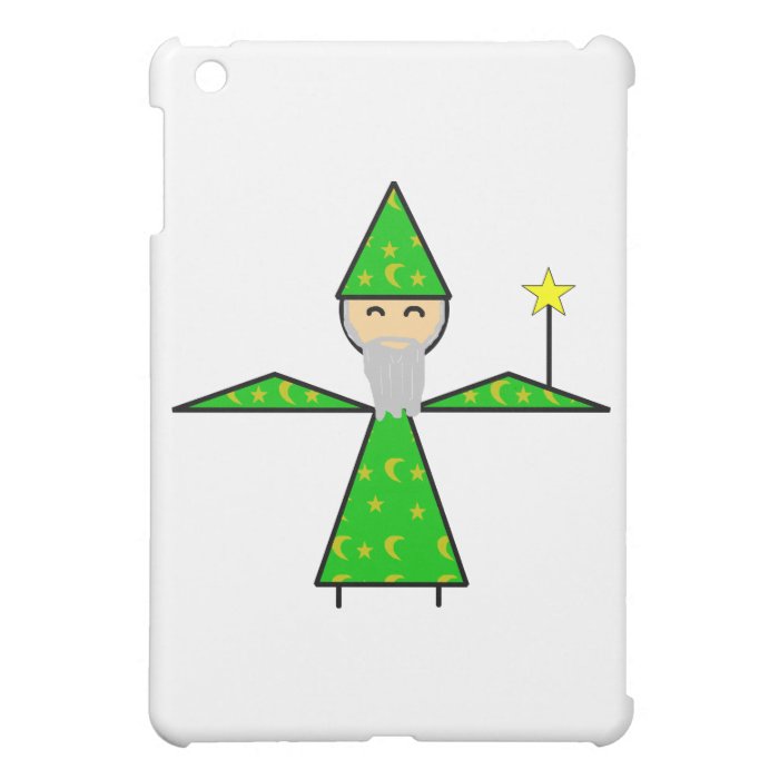 Freindly Green Stick Wizard iPad Mini Case