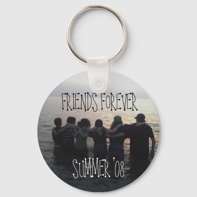 freindsforever, FRIENDS FOREVER, S... - Customized Keychain (Front)