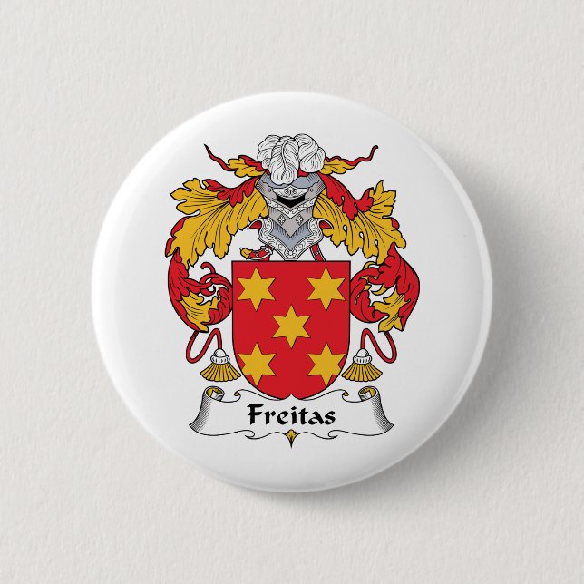 Freitas Family Crest Button (Front)