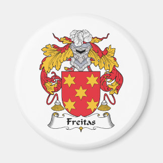 Freitas Family Crest Magnet