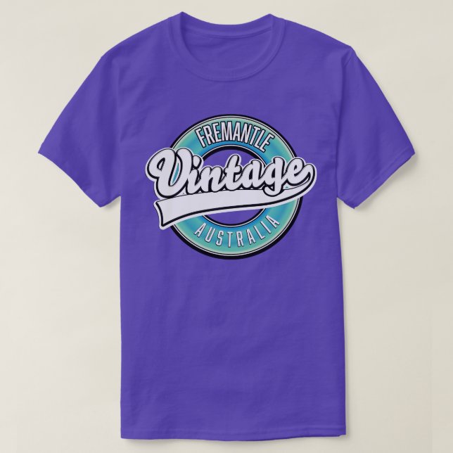 Fremantle australia vintage style T-Shirt (Design Front)