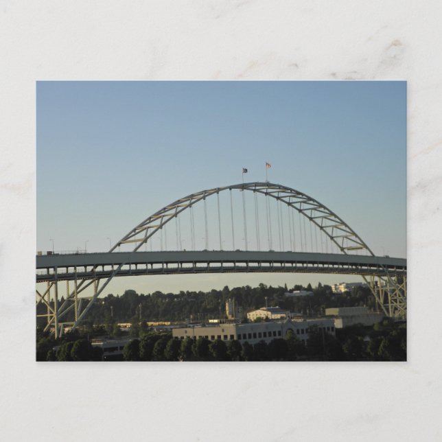 Fremont Bridge Postcard (Front)
