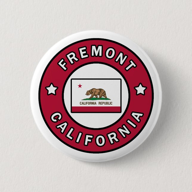 Fremont California Button (Front)