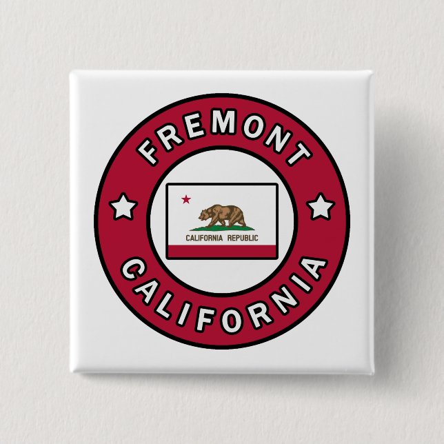 Fremont California Button (Front)