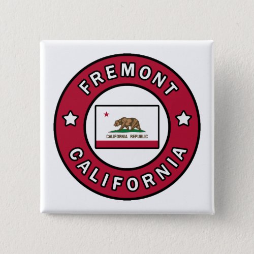 Fremont California Button