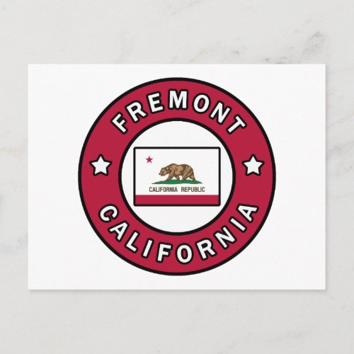 Fremont California Postcard