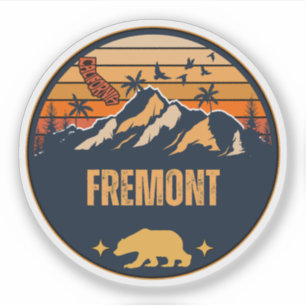Fremont, California Sticker
