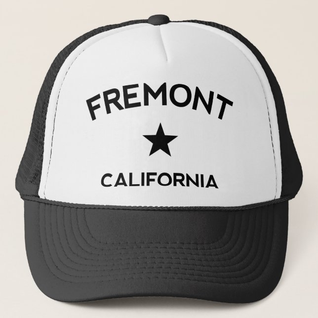 Fremont California Trucker Cap (Front)