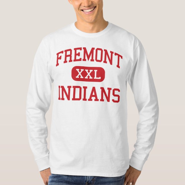Fremont - Indians - High - Sunnyvale California T-Shirt (Front)