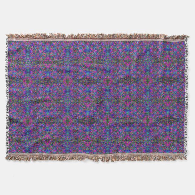 Fremont Lights Fiber Throw Blanket (Front)