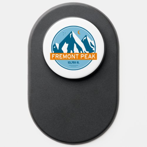 Fremont Peak Wyoming Stars Moon PopSocket